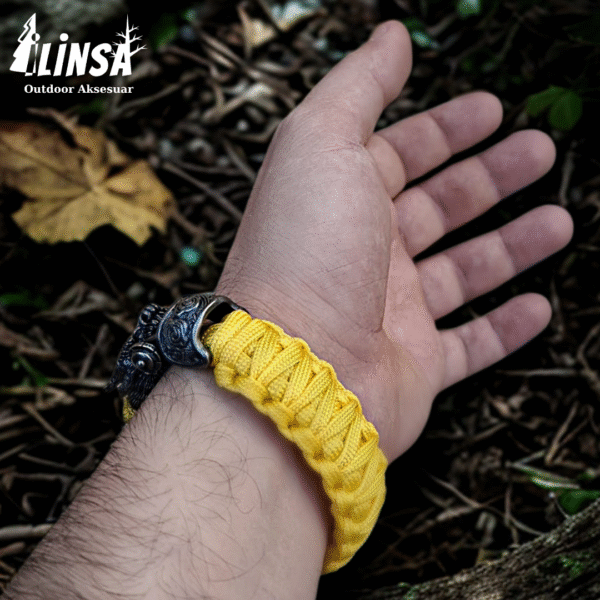 Ejderha Tokalı Paracord Bileklik - Görsel 3