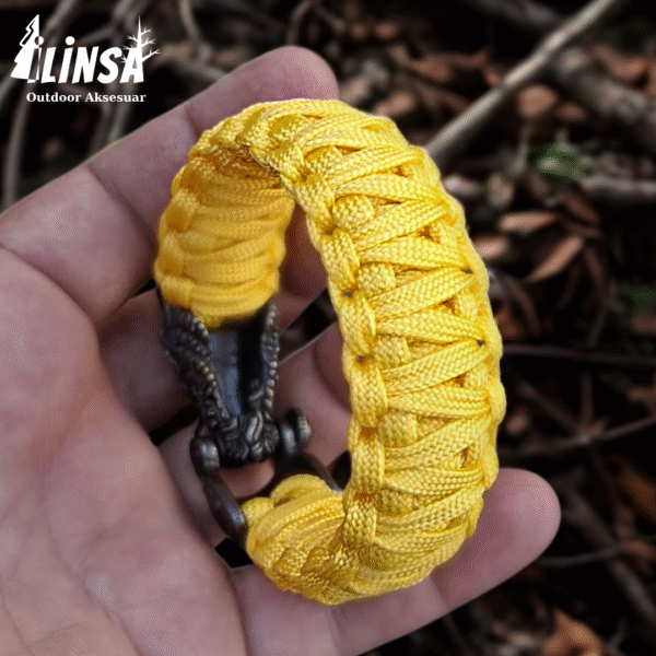 Ejderha Tokalı Paracord Bileklik - Görsel 2