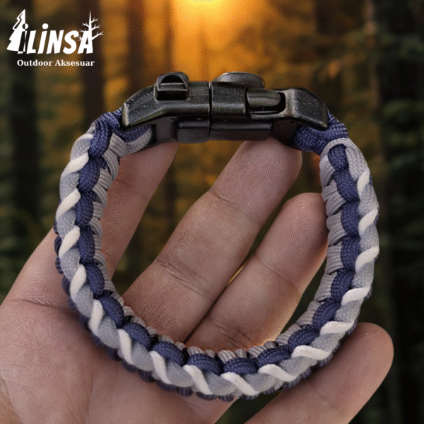 Hayatta Kalma Paracord Bileklik - Görsel 6