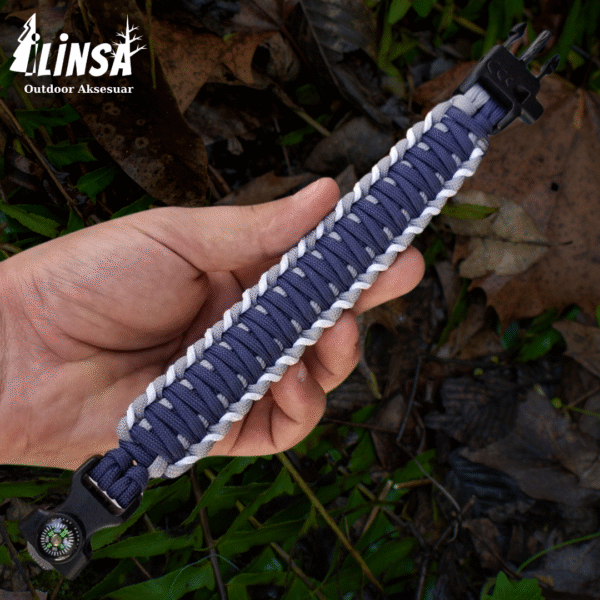 Hayatta Kalma Paracord Bileklik - Görsel 3