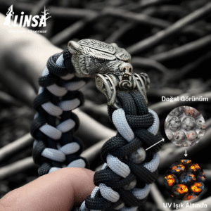 Leopar Tokalı Bileklik & UV Taşlı !