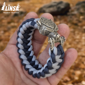 Leopar Tokalı Paracord Bileklik V5