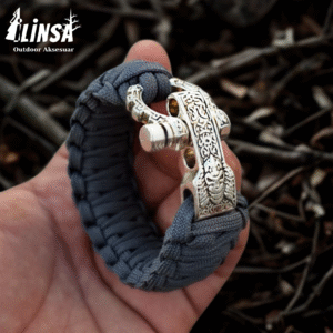 Sparta Ayarlanabilir Tokalı Paracord Bileklik