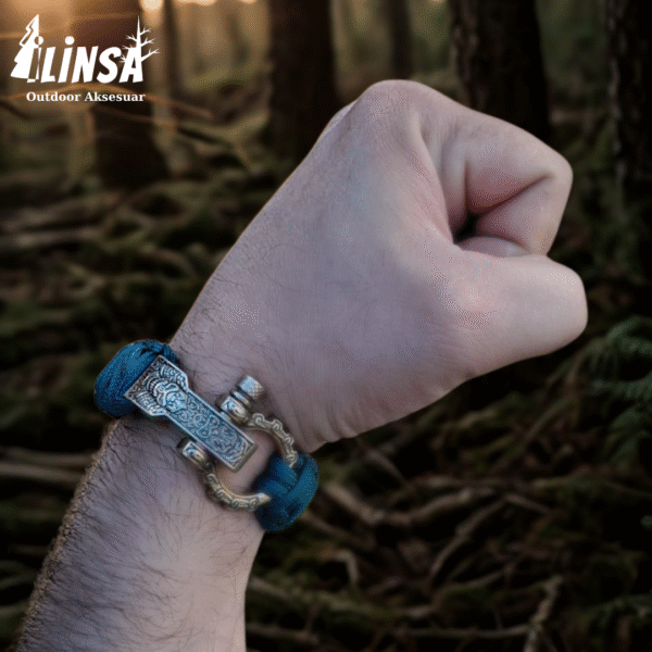 Sparta Ayarlanabilir Tokalı Paracord Bileklik V2 - Görsel 4