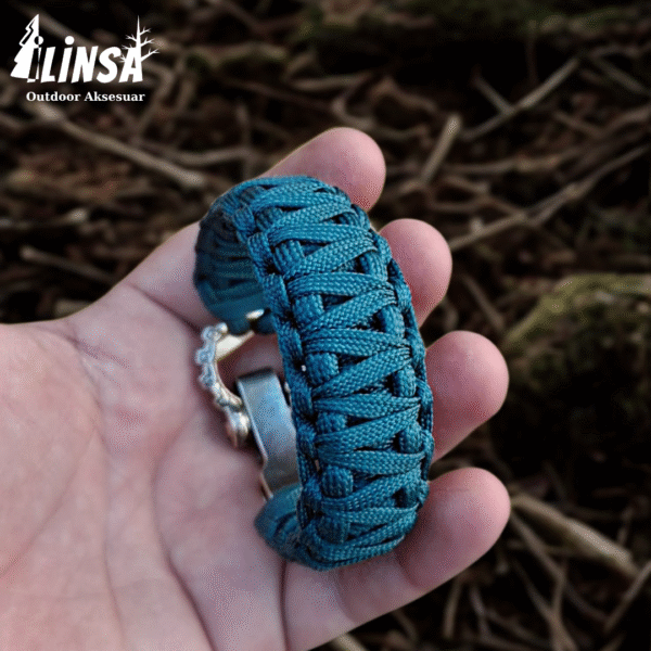 Sparta Ayarlanabilir Tokalı Paracord Bileklik V2 - Görsel 2