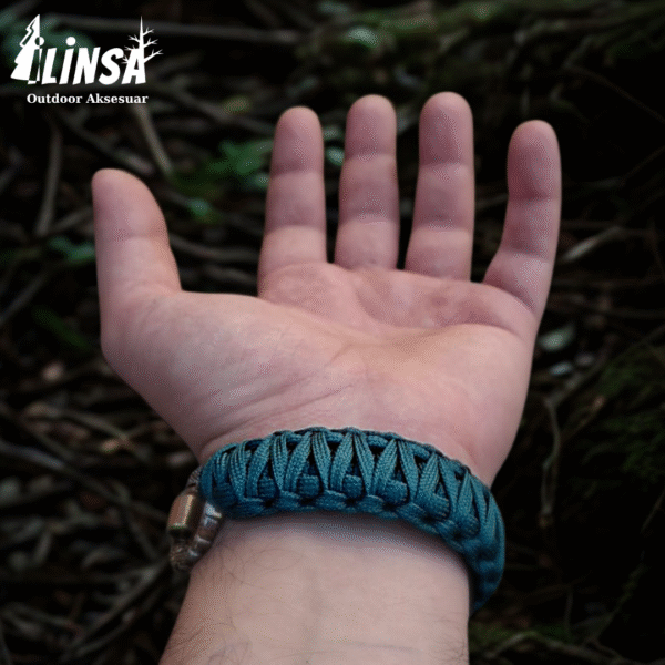 Sparta Ayarlanabilir Tokalı Paracord Bileklik V2 - Görsel 5