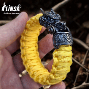 Ejderha Tokalı Paracord Bileklik