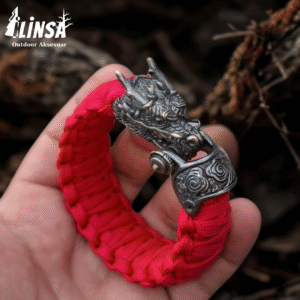 Ejderha Bileklik Pirinç & Paracord Type III