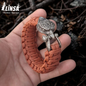 Kartal Bileklik Pirinç & Paracord Type III