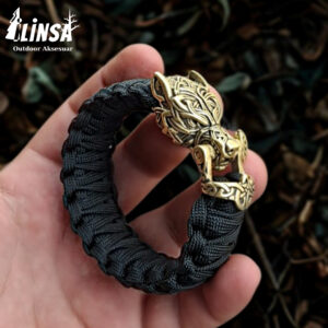 Kurt Bileklik Pirinç & Paracord Type III